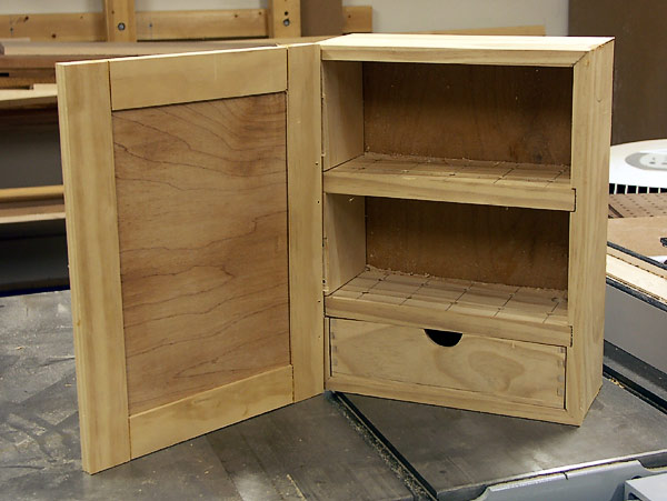 The old router bit cabinet